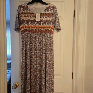 Floral Multicolor Dress